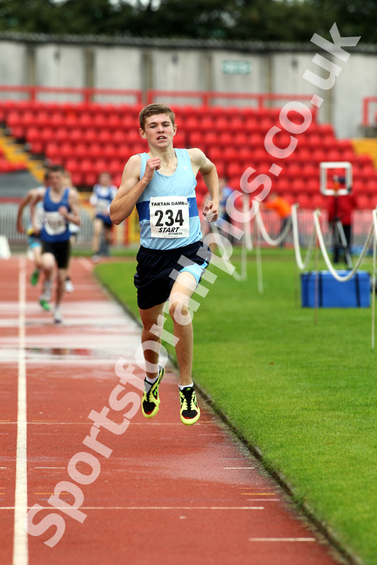 Jason Blackburn (Middlesbrough & Mandale), 1500 metres, Gateshead Tartan Games